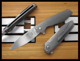 Brad Southard Custom - Trot Zirconium Inlayed Linerlock